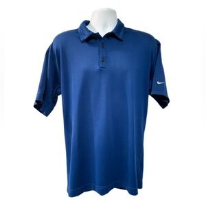 ⛳ Nike Golf Sphere Dry Blue Short Sleeve Polo – XL – Blue ⛳